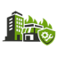 Commercial building icon
