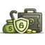 Crime insurance icon